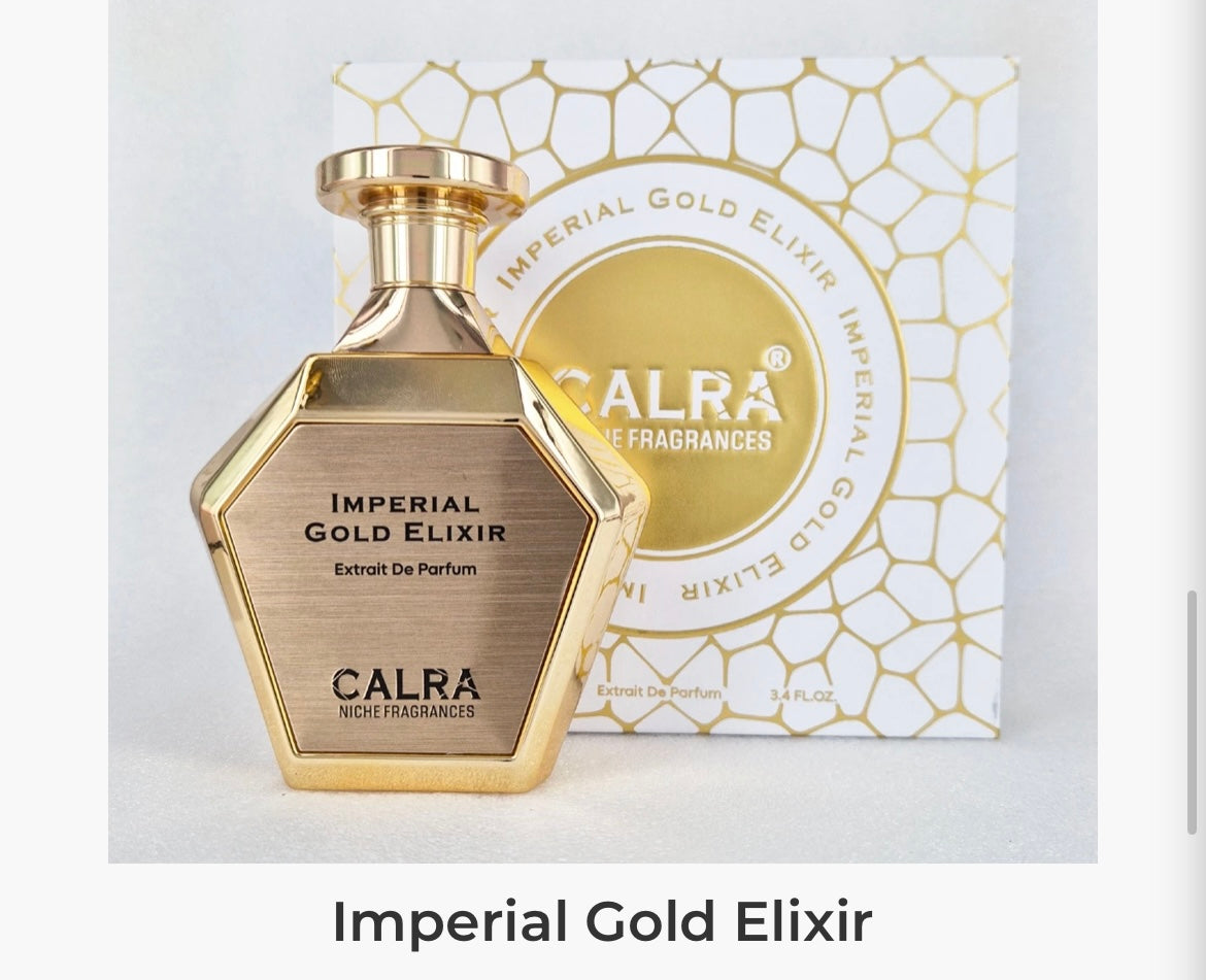 White Imperial Gold Elixir Perfume from Dubai (by CALRA)