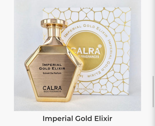 White Imperial Gold Elixir Perfume from Dubai (by CALRA)